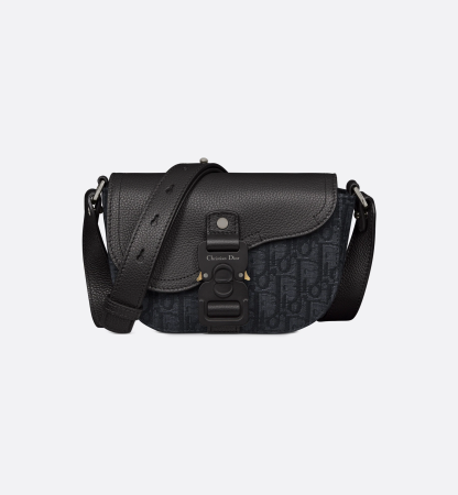Mini Saddle Messenger Bag with Flap